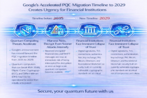 Google’s accelerated PQC migration timeline to 2029 Creates Urgency for financial Institutions