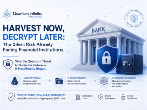 Harvest Now, Decrypt Later: The Silent Risk Already Facing Financial Institutions Why the Quantum Threat Is Not in the Future — It Has Already Begun